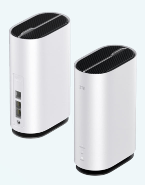 ZTE G5C 5G CPE WiFi AX1800 2 Gigabit ports 1 RJ11 port – LowcostMobile