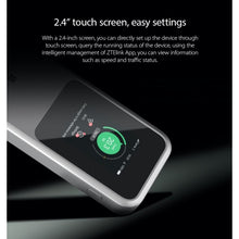 Load image into Gallery viewer, ZTE MU5120 MiFi Pebble 5G 4G WiFi 6 10000mAh Battery with Fast Charge