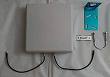 Load image into Gallery viewer, Antenna 4G LTE 5G MIMO Directional 700/800/900/1800/2100/2600 MHz LowcostMobile 2x30cm Black SMA connector LMR200 cable for Huawei B525, B528, B618, E5180, B715, ASUS, TP Link, Netgear and +