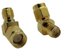 Load image into Gallery viewer, 45 Degree Diagonal Angle SMA Male to SMA Female Adapter for 4G LTE 5G Router Extension Cable