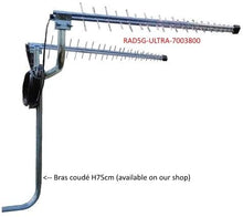 Load image into Gallery viewer, LowcostMobile RAD5G-ULTRA-7003800 10,5dbi 2x10m 4G LTE 5G + WiFi DUO SMA Black cable WL240 for Huawei B525, B715, B818, Asus, TP LINK, Netgear +