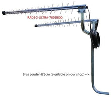 Load image into Gallery viewer, LowcostMobile RAD5G-ULTRA-7003800 10,5dbi 2x10m 4G LTE 5G + WiFi DUO SMA Black cable WL240 for Huawei B525, B715, B818, Asus, TP LINK, Netgear +