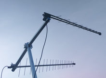 Load image into Gallery viewer, LowcostMobile RAD40-MIMO-700900 13dbi 4G LTE 5G low frequencies MIMO DUO SMA Black cable 2x10m WL240 for Huawei B525, B528, B618, B715, E5186, E5180, B310, B315, Asus, TP LINK, Dlink and +