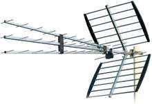 Load image into Gallery viewer, LowcostMobile RAD47-DVB-TRIPLEX 15.5 dBi connector F Passive Filter 4G LTE 5G NR 700 800Mhz Outdoor TNT TV antenna Trinappe DVB-T DVB-T2 47 elements Frequencies 470 694 MHz Channels 21 to 48