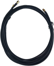 Load image into Gallery viewer, SMA Female to SMA Male Extension Cable 2 x 20m ALSR200 Black for External antenna and 4G LTE 5G MIMO router