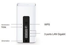 Load image into Gallery viewer, TP-Link NX511v 5G Router WiFi Mesh 3 x RJ45 RJ11 WiFi 6 AX3000